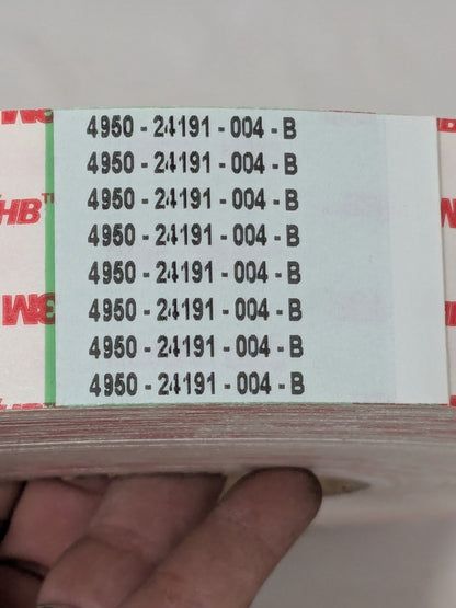 3M 4950 White VHB Tape - 1 1/2" W x 36 yd Length - 45 mil Thick 7010373825