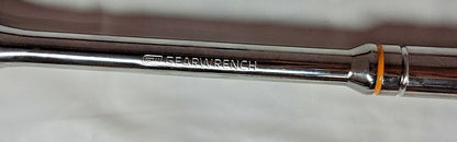 GEARWRENCH Ratchet 3/8" Drive Pear Head 90 Gear Teeth Chrome-Plated 81215T