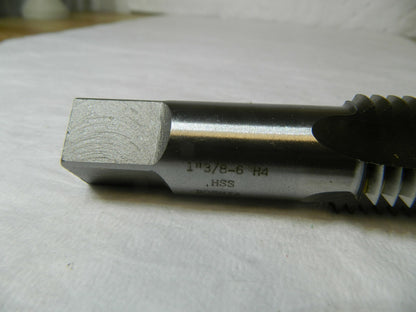 Interstate HSS Straight Flute Standard Hand Tap 1-3/8 - 6 UNC H4 4-FL 04489514