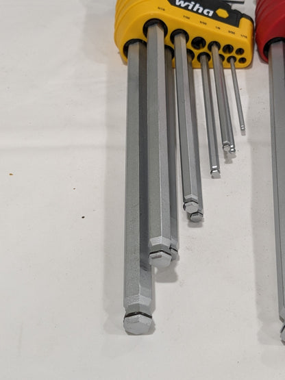 WIHA 18 Piece L-Key Combo Hex Key Set 66992