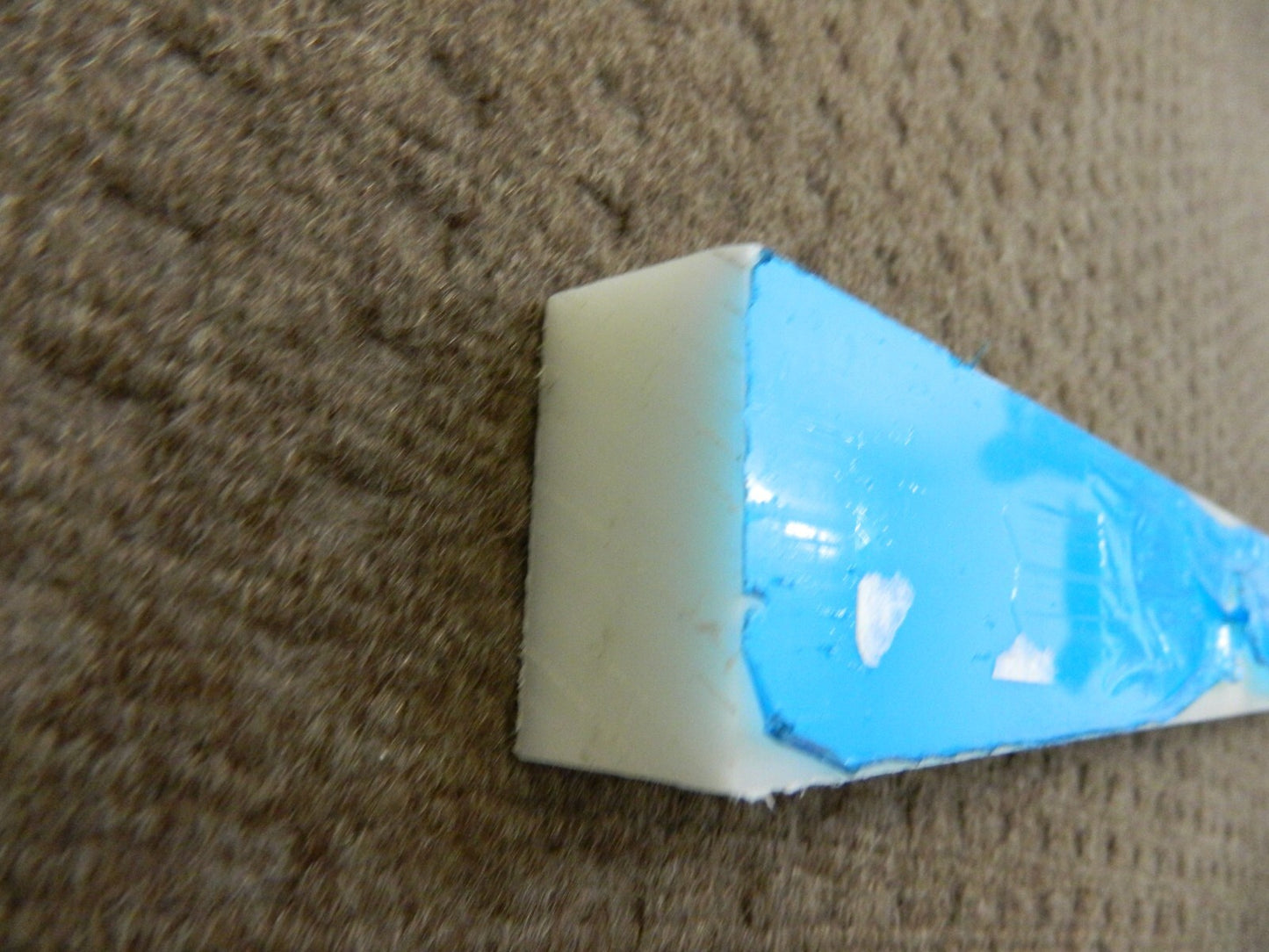 Plastic Bar:  Polyethylene, 1" Thick, 60" Long, PS-UHMW-908