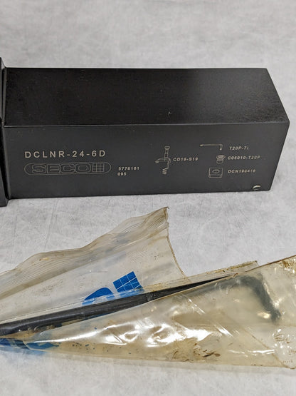 SECO Indexable Turning Toolholder: DCLNR-24-6D, Clamp 02565469