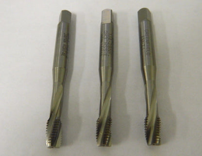 Widia GTD Bottoming Taps 1/4"-28 3FL H3 Spiral Flute QTY 3 87614