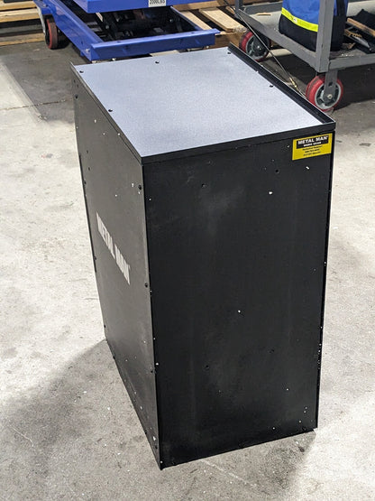 Metal Man Deluxe Welding Tool Box Storage Cabinet 4 Drawer DWC1 Scratch N Dent