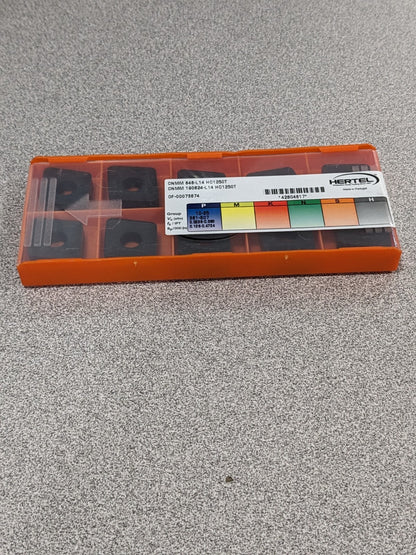 HERTEL Turning Insert: CNMM 646L14 HC1250T, Solid Carbide Qty 10 42804617
