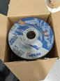 WEILER Depressed-Center Wheel: Type 27, 4-1/2" Dia, 1/8" Thick Qty 25 58115