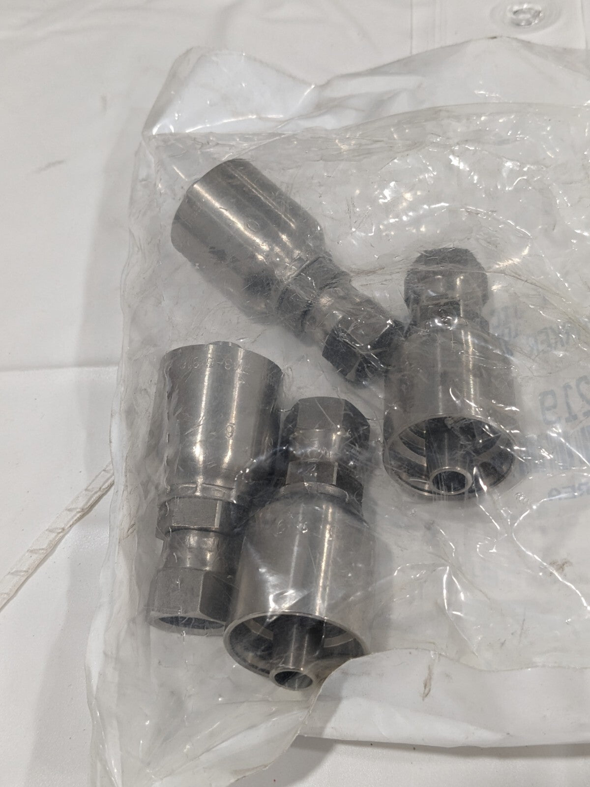 PARKER Hydraulic Hose Straight Female JIC 37 ° Swivel Fitting: Qty 4 PP-00219