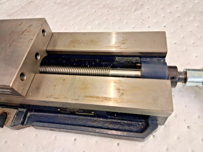 TE-CO Machine Vise Single Station 5.94" Jaw Width 9" Jaw Opening PWS-6900