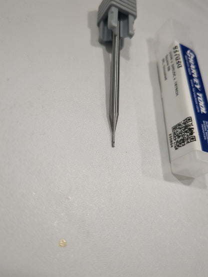 HARVEY TOOL Square End Mill 0.0300"Dia 3 Flute, Solid Carbide 937030