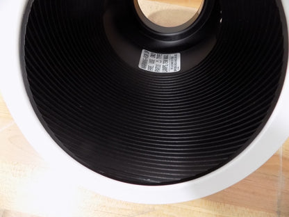 Lytecaster 6-3/4" Reflector Trim 30-45 Degree Sloped Ceiling Matte Black /W