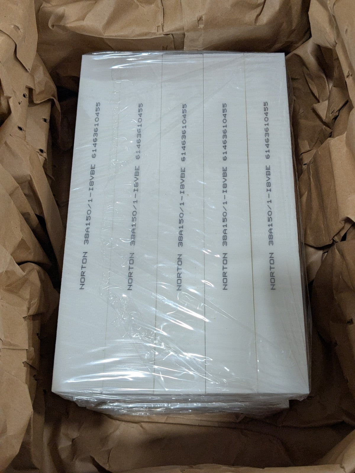 (20) Norton 150 Grit Aluminum Oxide Square Dressing Stick 8 x 1 x 1 61463610455
