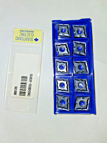 Sumitomo Carbide Turning Insert 10 pcs CNGG430ESU AC5015S
