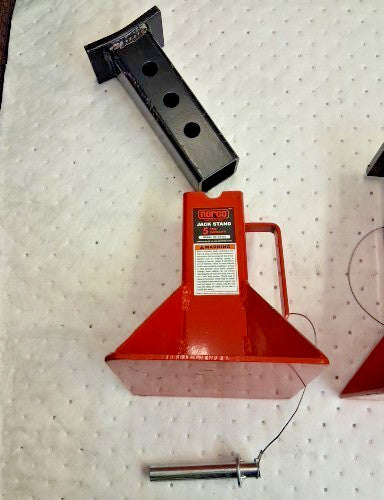 Pro Transmission & Engine Jack Stands Set Load Capacity 10000.0 lb 81205