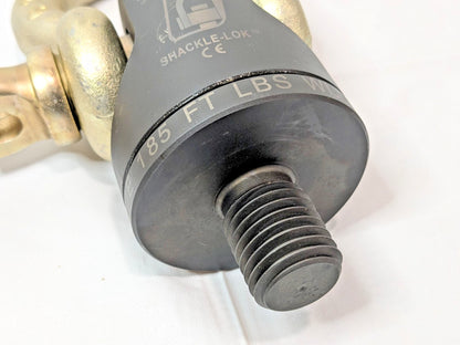 Jergens Shackle-Lok Hoist Ring 10000.000 Lb Capacity 1-8 Thread 24416