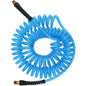 FlexEel 1/4" ID 25' Long Swivel Coiled & Self Storing Hose 53608170