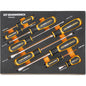 GEARWRENCH 9PC Screwdriver Set in foam holder GWMSSCRSL