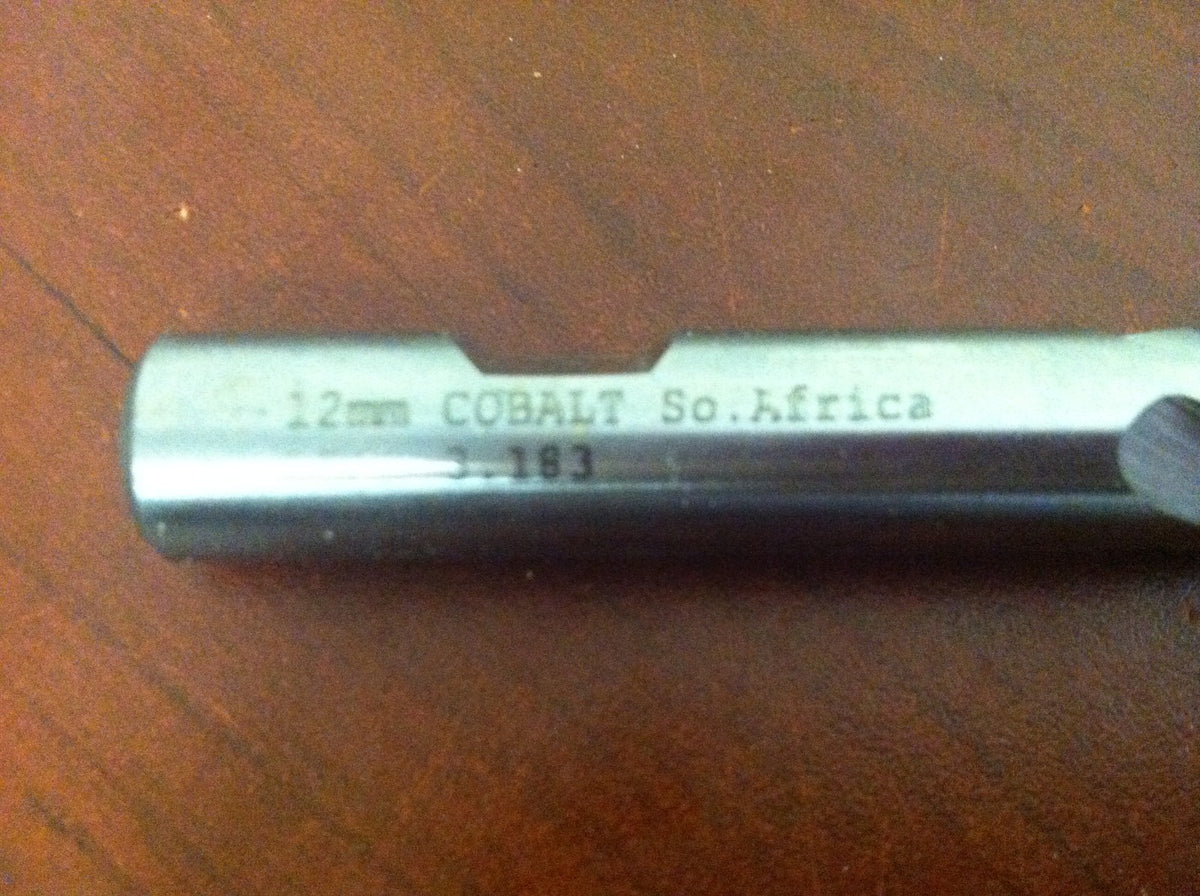 Putnam Tools 92182 Cobalt 12mm x 12mm x 26mm 4F Fine Roughing End Mill