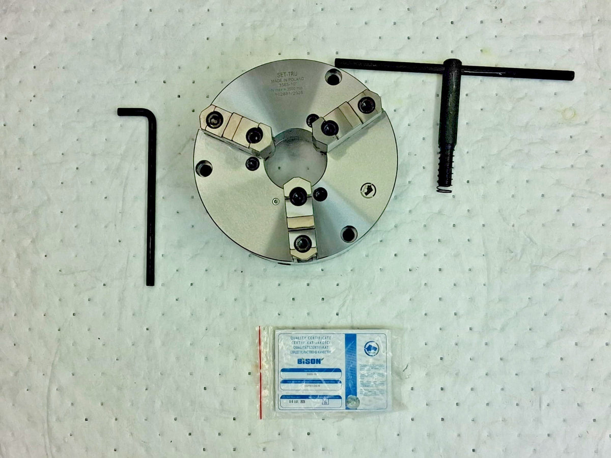 Bison Self-Centering Chuck With Fine Adjustment 3565-10