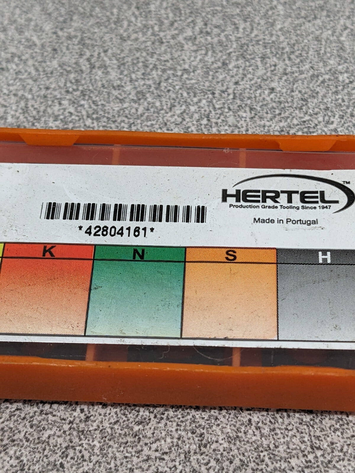HERTEL Turning Insert: SCMT 432LP HC1250T, Solid Carbide Qty 10 42804161