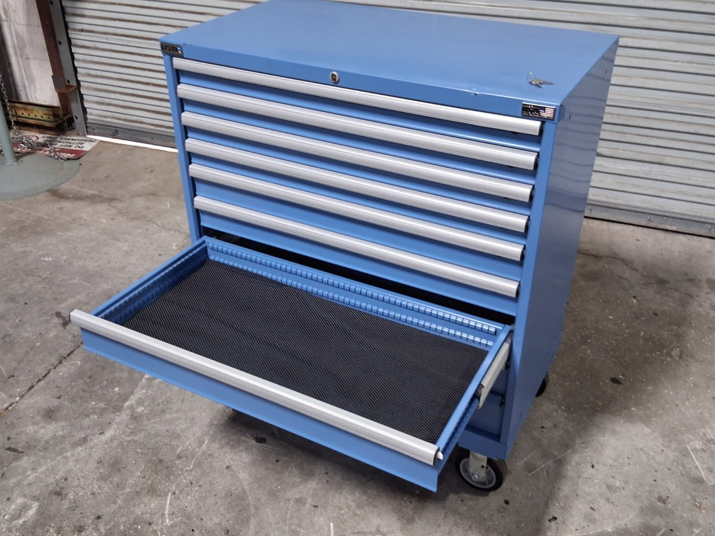 Lista Mobile Modular Storage Cabinet 9 Drawer 47 x 40 x 22 Scratch N Dent