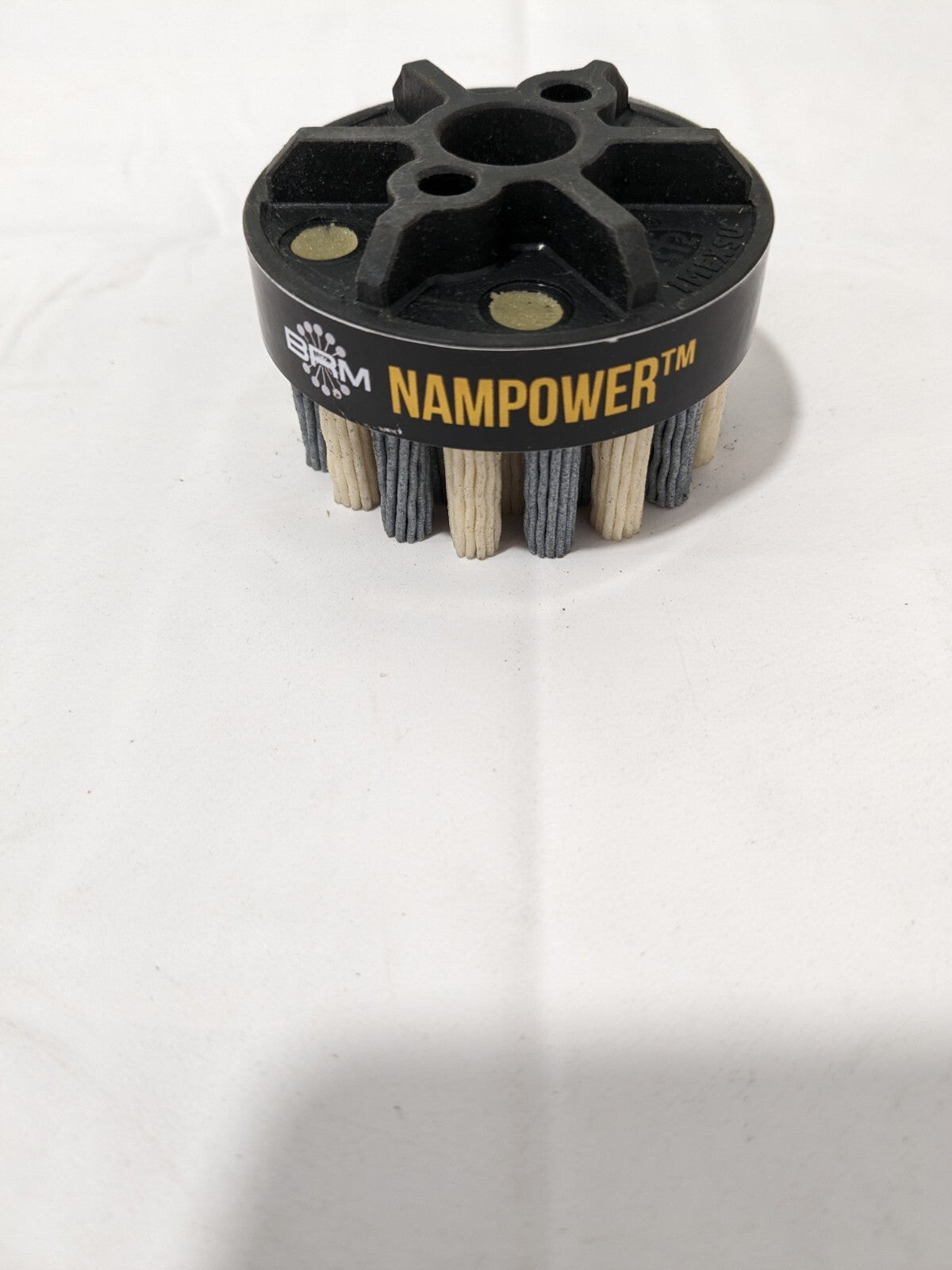BRM 2-3/8" 80 Grit Ceramic/Silicon Carbide Straight Disc Brush ADD601880