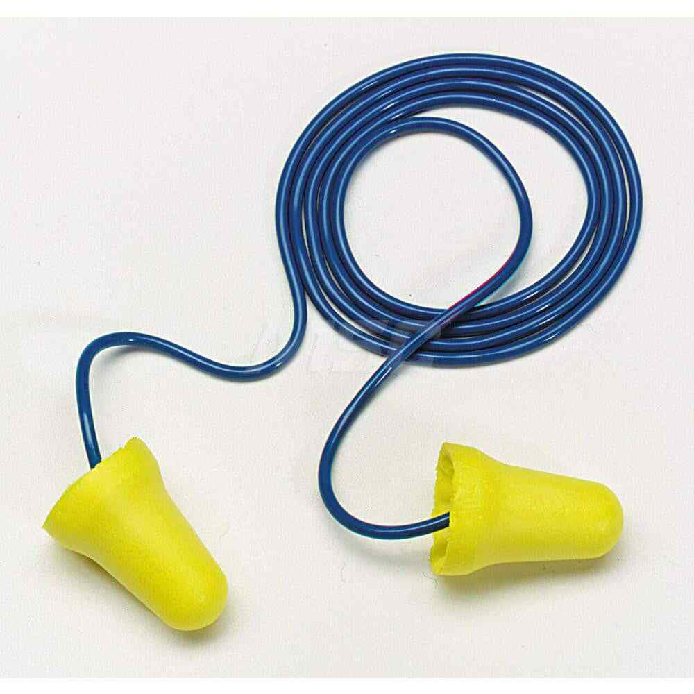 3M Earplug: 28dB, Foam, Bell, Roll Down, Corded Approx. 200 Pairs 7000127211