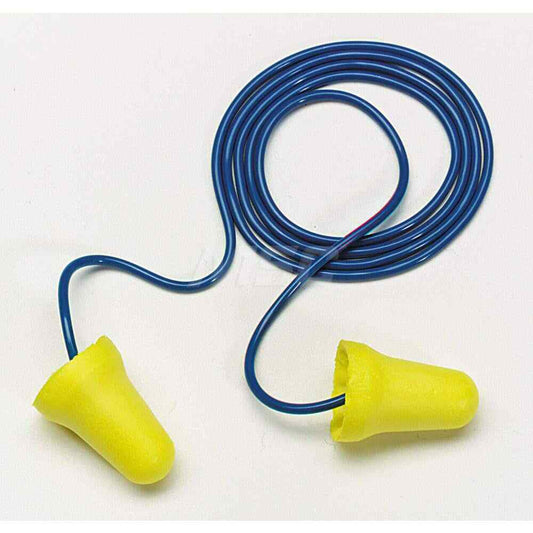3M Earplug: 28dB, Foam, Bell, Roll Down, Corded Approx. 200 Pairs 7000127211