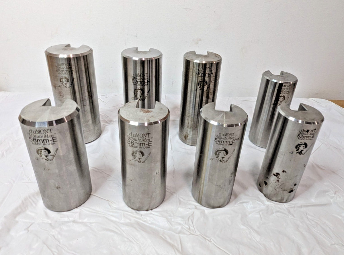 Dumont Minute Man 10 Pc Style E Keyway Broach Set W/O WOODEN CASE 44500