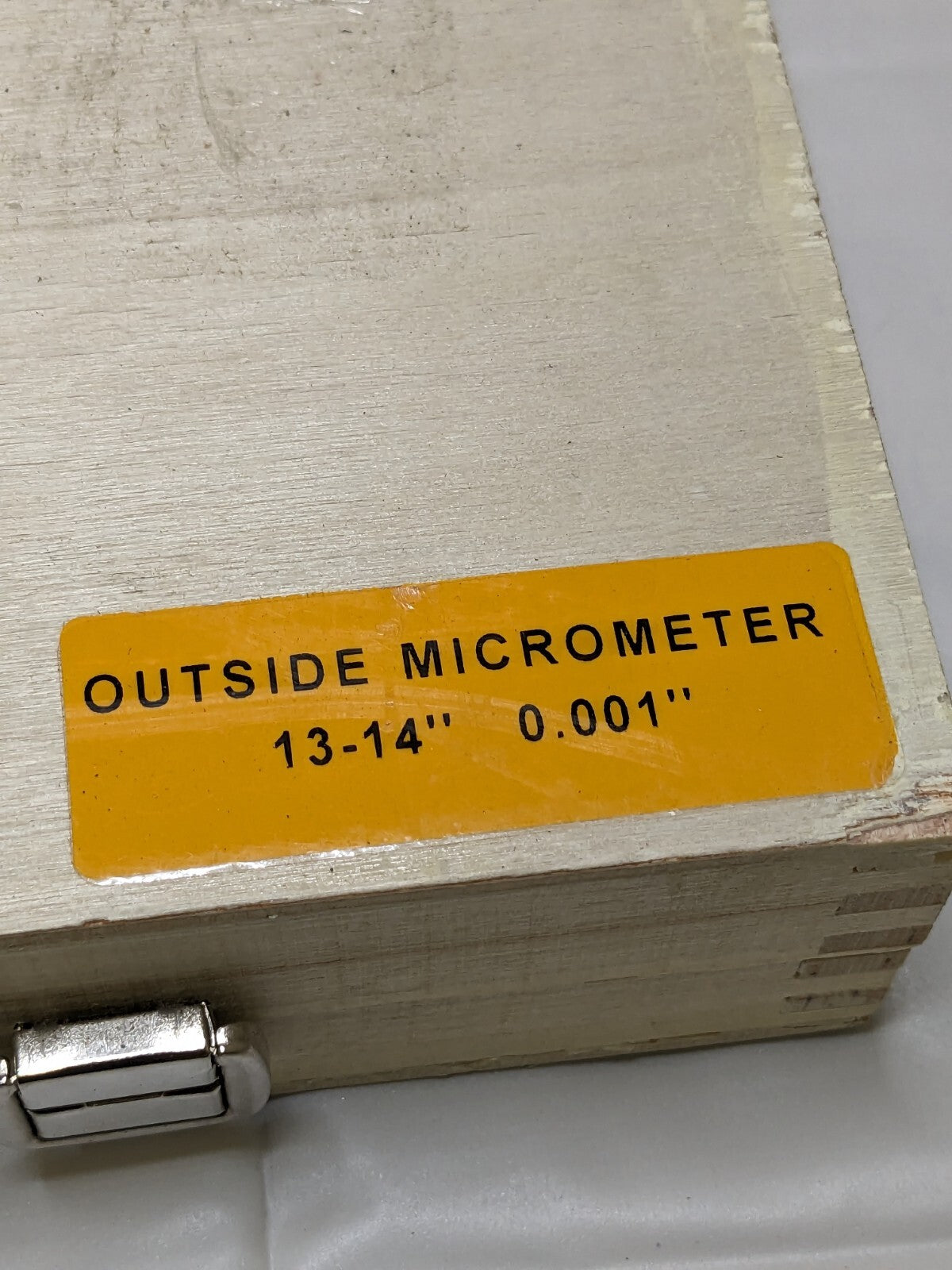 Fowler Mechanical Outside Micrometer 14" Range X 0.001 Graduation 52-240-014