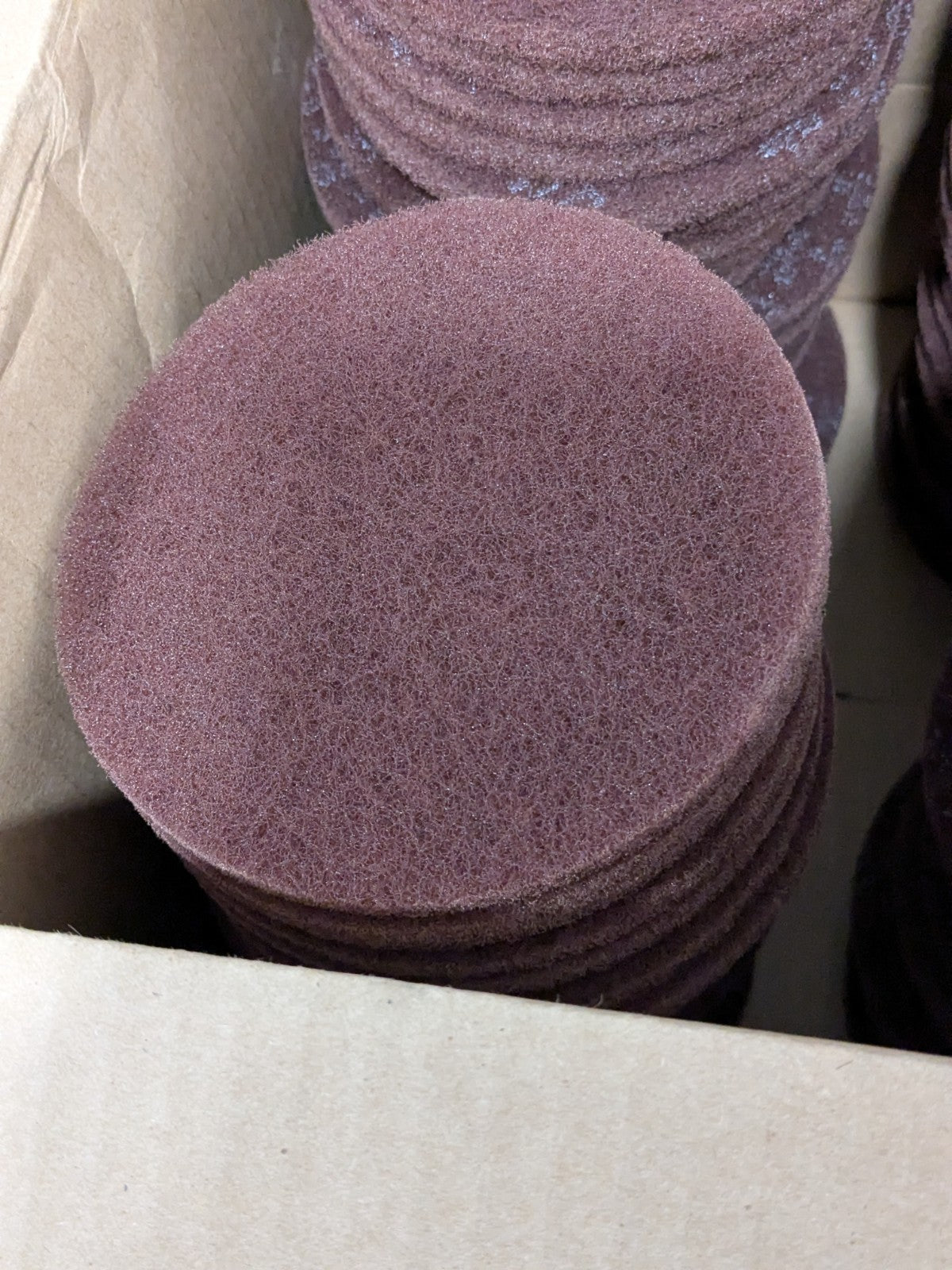 3M Deburring Disc: 5" Dia, Very Fine Grade, Aluminum Oxide Qty 100 7000121065