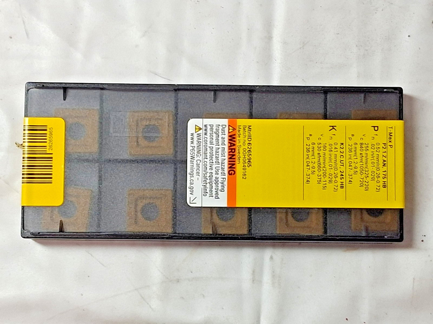 Sandvik Carbide Turning Inserts QTY10 SNMM543PR 4325 6265965