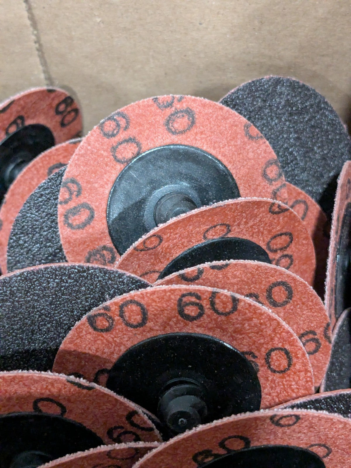 Norton Quick-Change Disc: Type R, 2" Dia, 60 Grit, AO Qty 100 69957399709