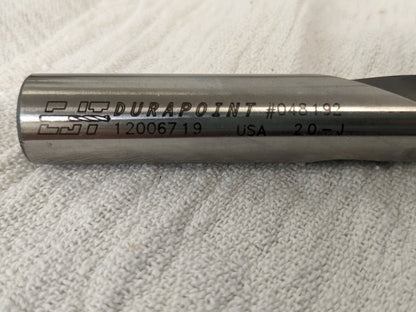 CJT Jobber Length Drill Bit: 43/64 Dia, 118 °, Carbide Tipped 12006719