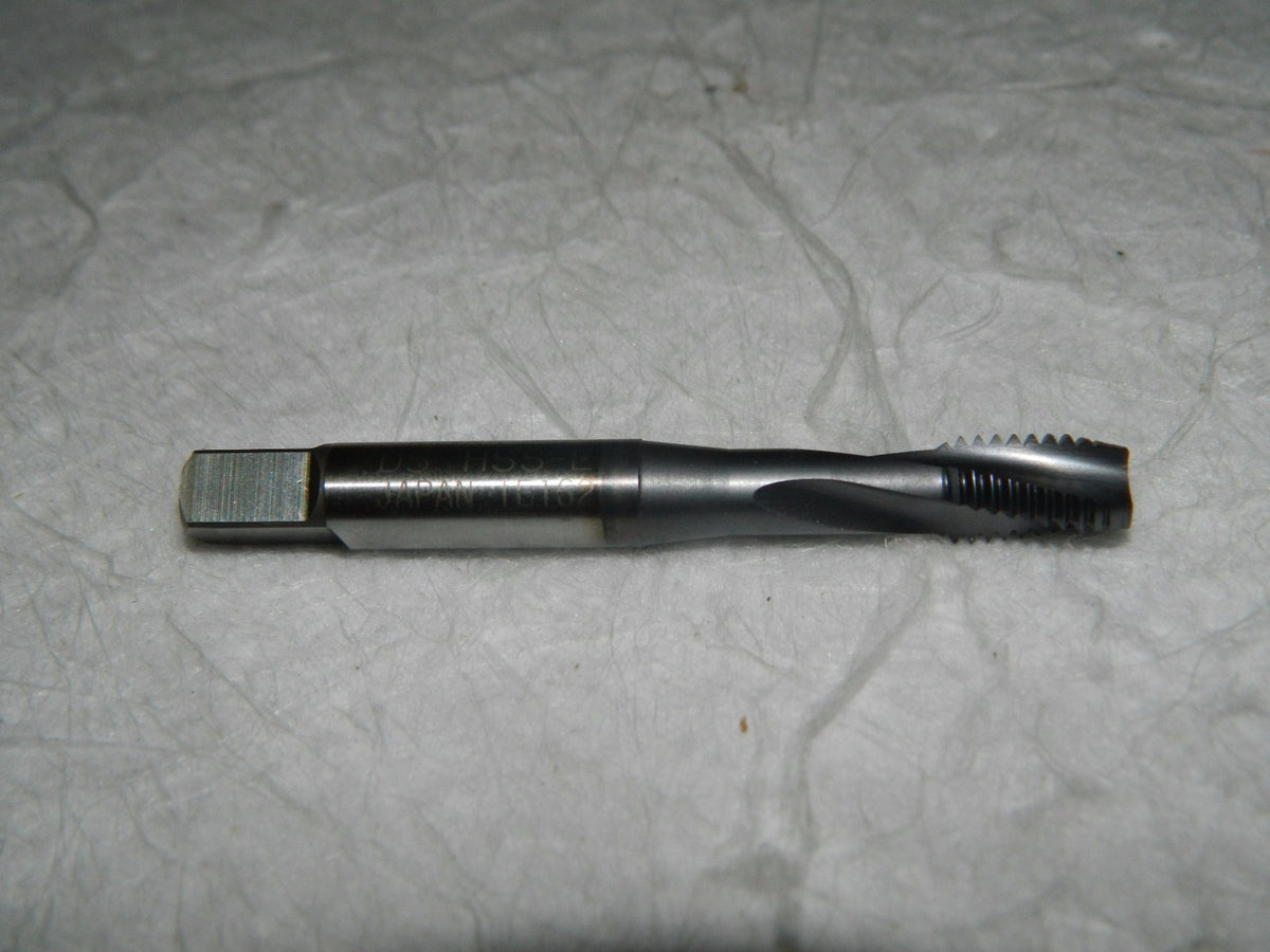 Greenfield Spiral Flute Tap M8x1.25 D5 3FL Vanadium HSS TiCN QTY 2 4130698