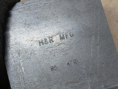 Set of 3 H&amp;R Mfg. Square Serrated Soft Jaws for 12" Lathe Chucks 112-3.