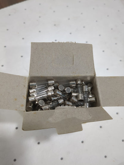 BUSSMANN FUSE 100pk 3A 250VAC FAST ACTING GLASS 5X20MM BK/GMA-3A