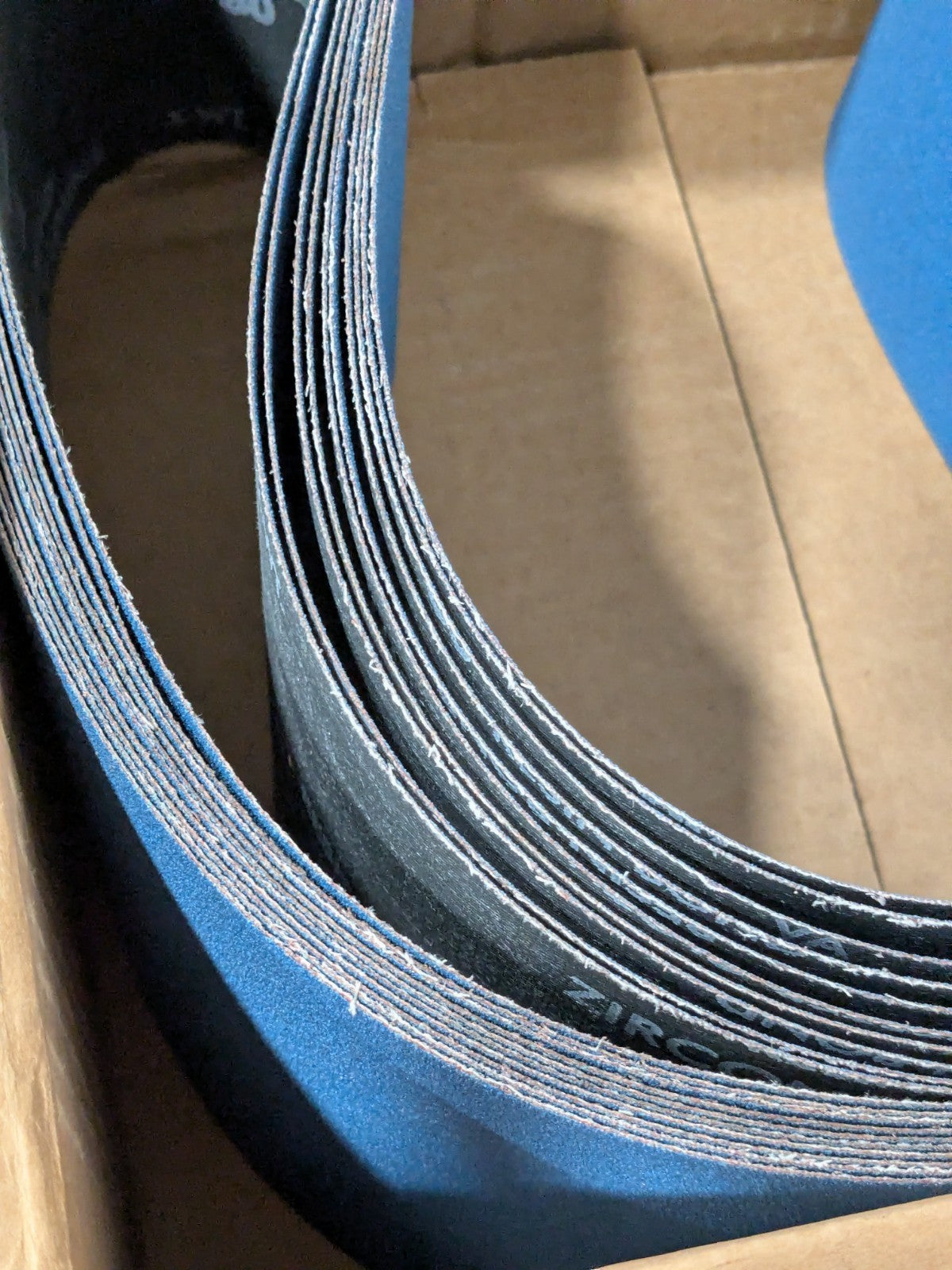 Norton Abrasive Belt: 6" Wide, 60" OAL, 80G, Zirconia Alumina Qty 10 78072728955