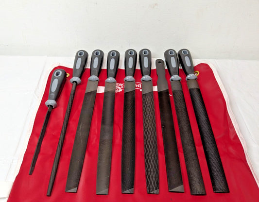 Simonds 9 Piece File Set American w/Case 78761810