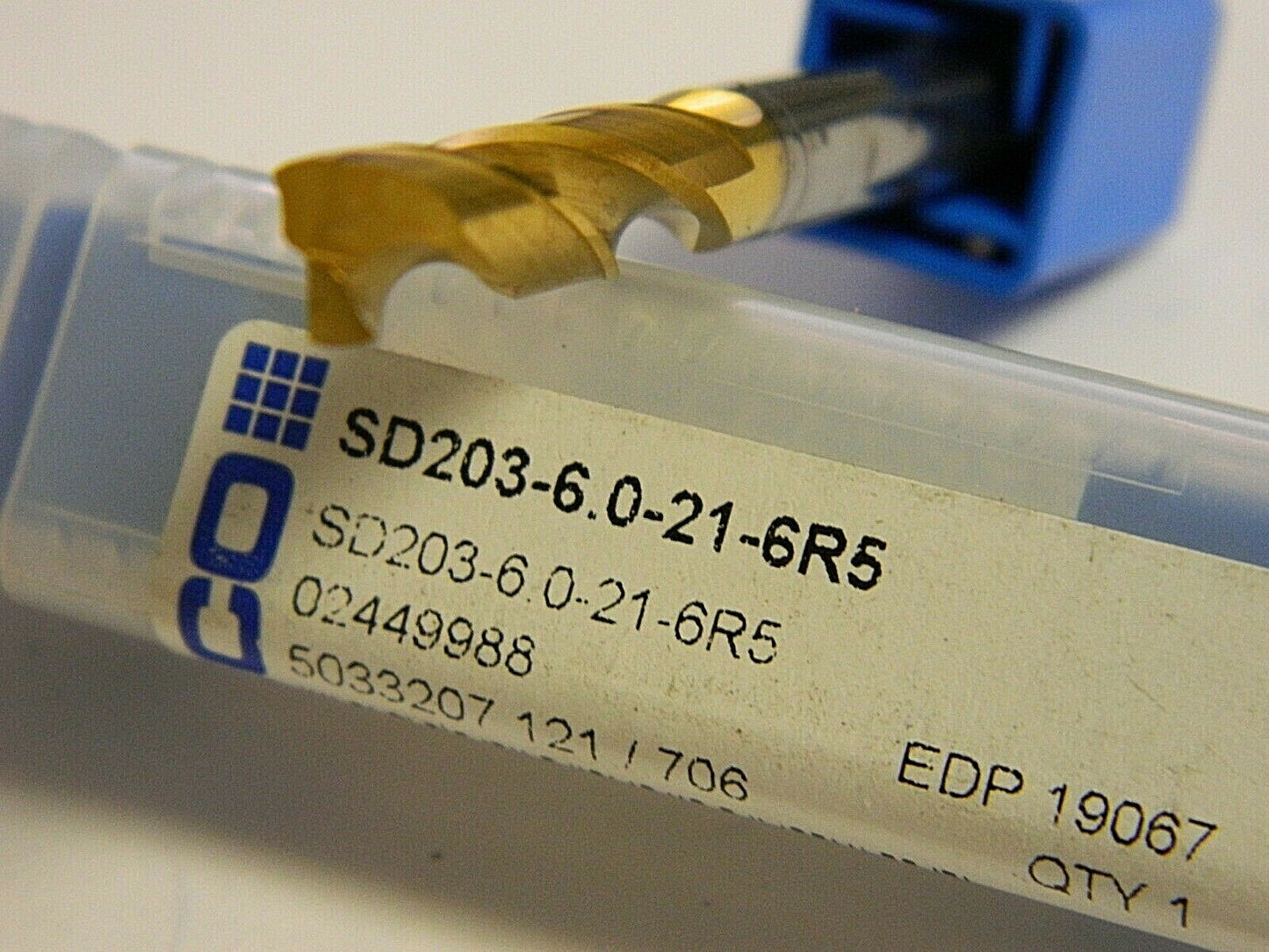 Seco SD203-6.0-21-6R5  Extra Length Drill Bit  QTY 2 19067