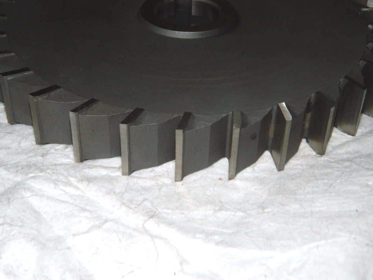 Pro Side Cutting Mill HSS 8" Diam 1-1/4" Arbor Hole 1" Thick 30 T