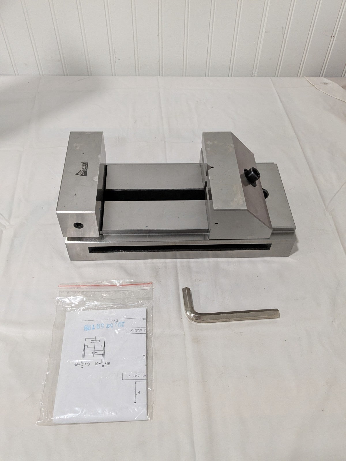 Gibraltar Toolmaker's Vise 5-29/32" Jaw Width, 7" Jaw Opening TVS-60