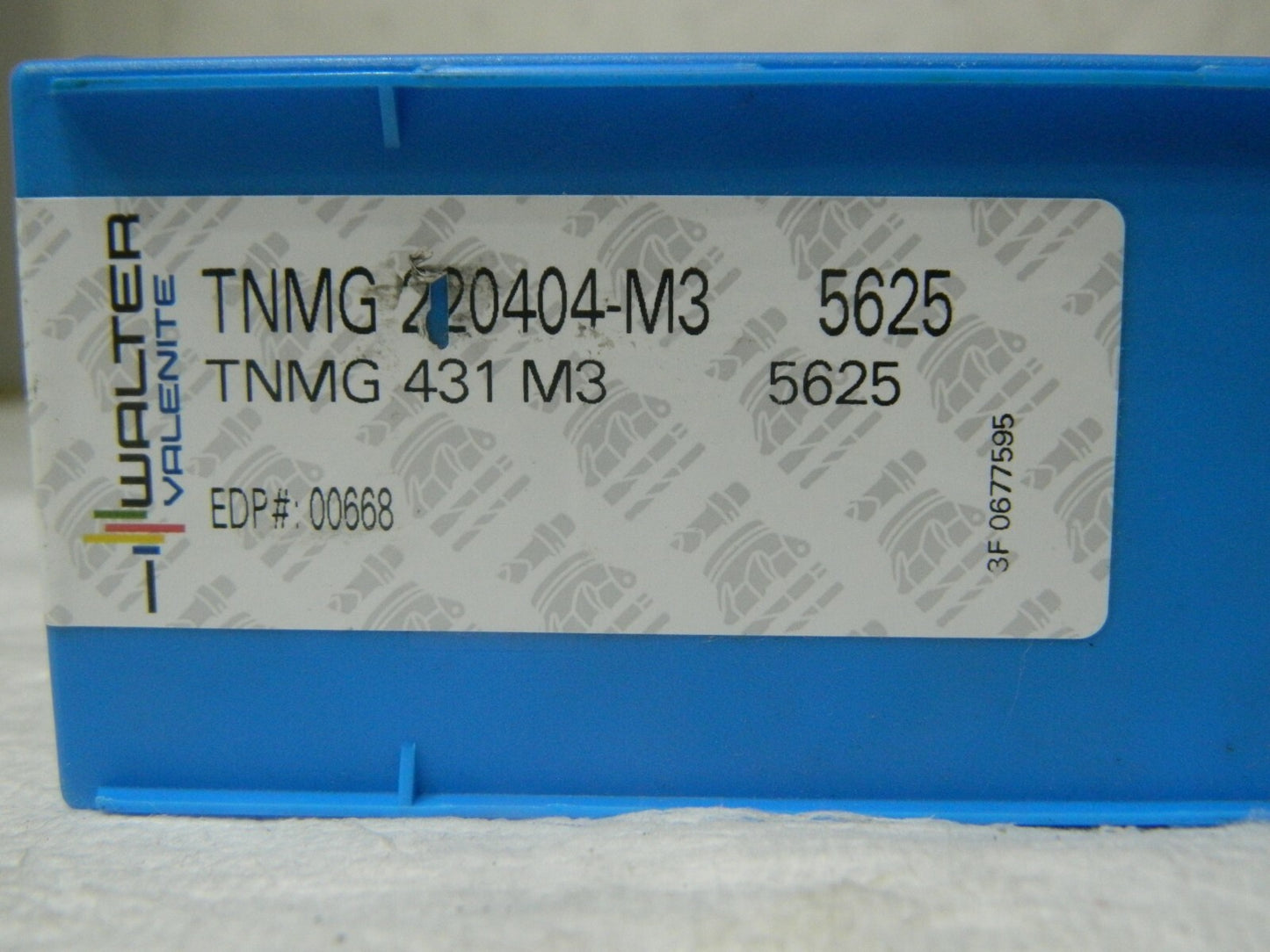 Walter TNMG431 M3 VP5625 Grade Carbide Turning Insert Qty 10 00668