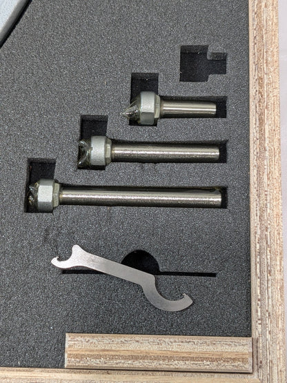 Mitutoyo 16"-20" Wide Range Outside Micrometer W/BROKEN RATCHET STOP 104-153