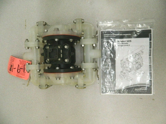 SandPIPER Air Operated Diaphragm Pump 1/2" NPT Nonmetallic S05B2P1TPNS000