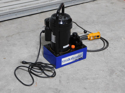 Electric Hydraulic Pump 4-Way 3 Position Valve 115 V PS-MH-HPC1-002 PARTS/REPAIR