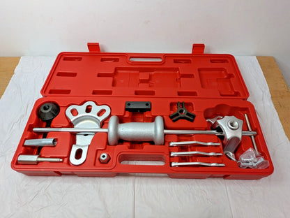 17 Piece Slide Hammer Set w/Case 3 Jaws YC-901A