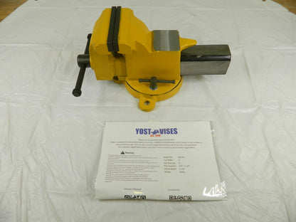 YOST VISES Bench & Pipe Combination Vise: 4" Jaw Width & Opening 904-HV