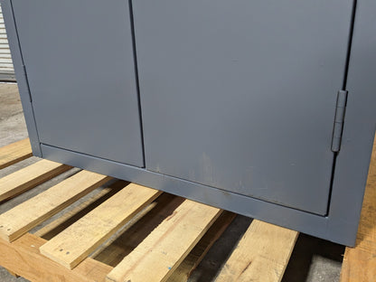 Durham Lockable Storage Cabinet w/ Bins 84" H. x 36" W. x 24" D.