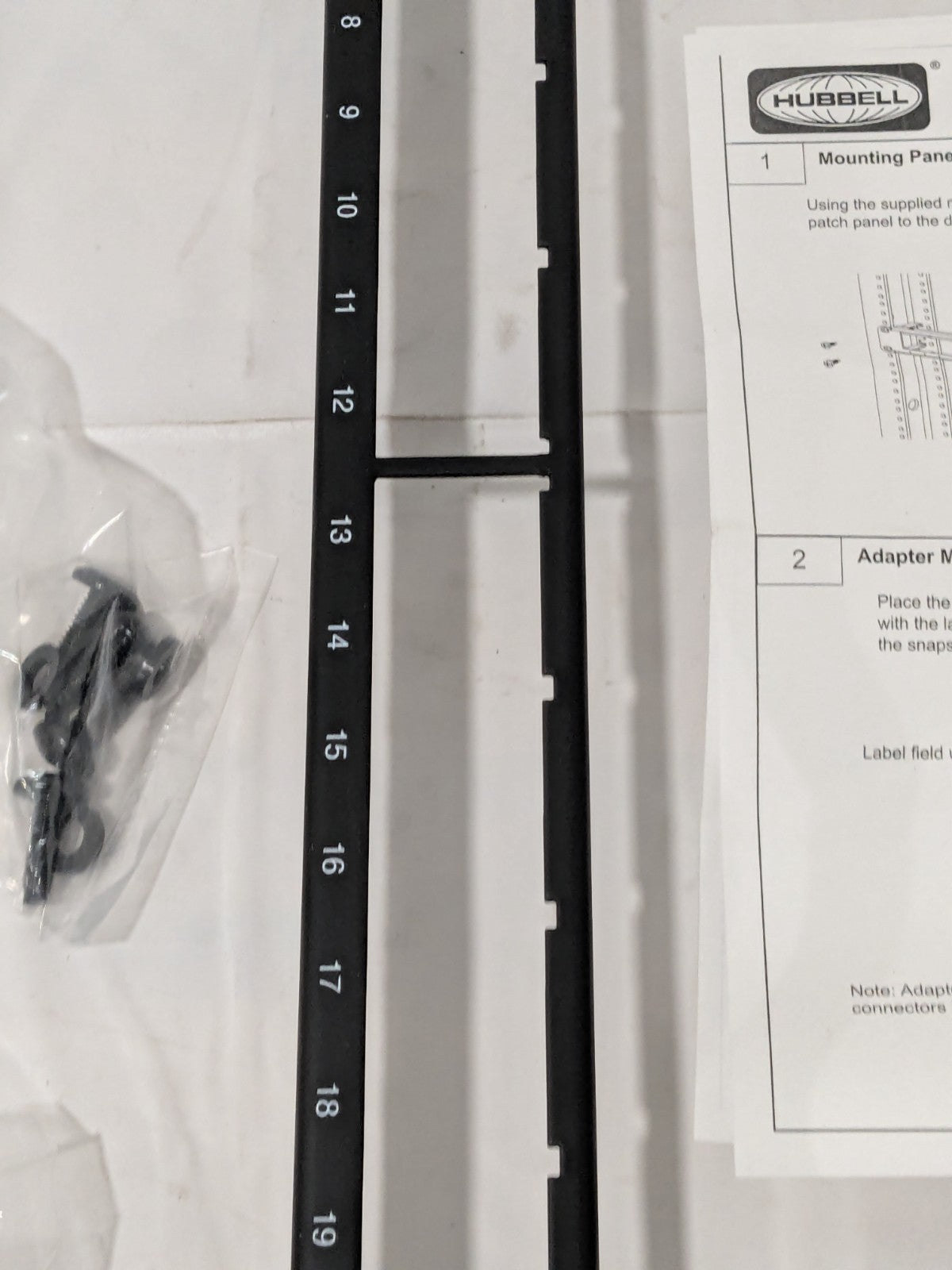 Hubbell Udx-series Shielded Patch Panel 24 Port 1 Rack Units 1.75in. H HPJ24