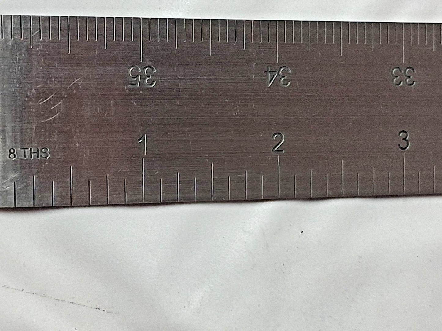 SPI Steel Ruler 36" OAL 4R Graduation Rigid 1-1/4" OAW 13-948-5